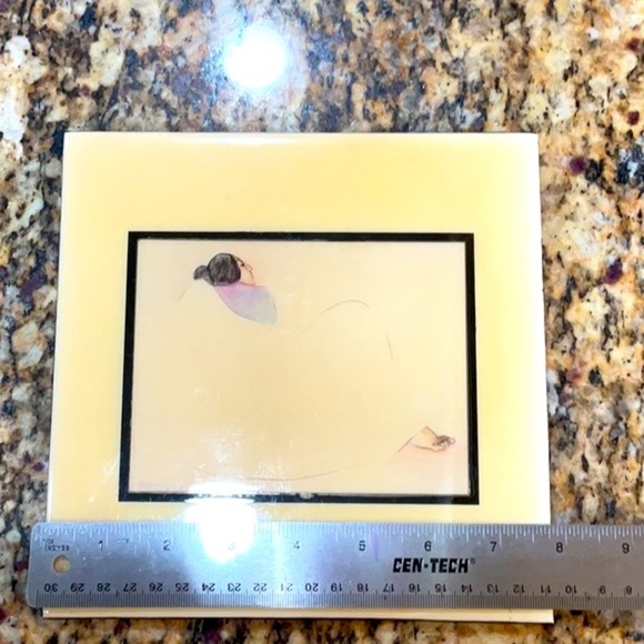 R C Gorman “Waiting Woman” Indigenous American Art Tile - Picture 1 of 3